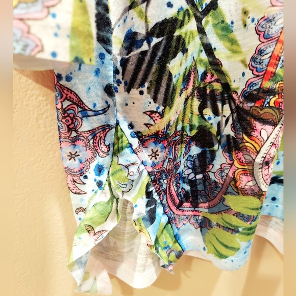 Lightweight tunic top, L (12-14) NWOT (video) - Picture 3 of 6